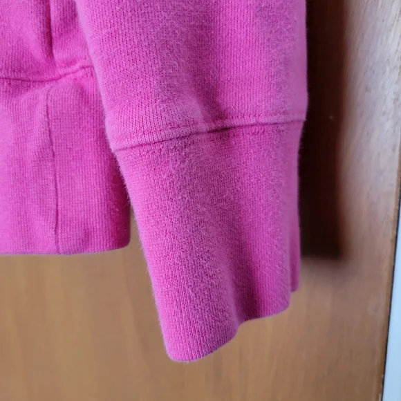 The North Face bright pink women's hoodie sweatshirt with tree graphic - Picture 9 of 9